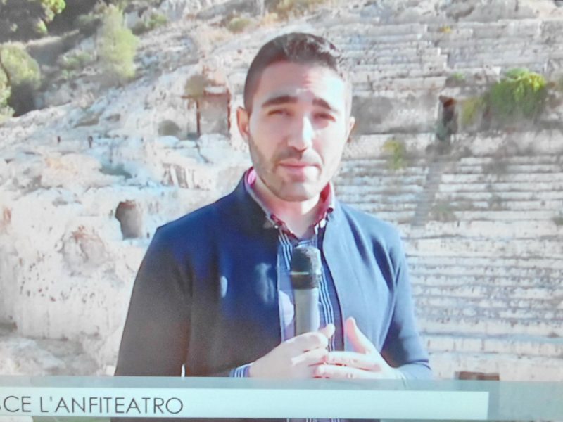 The Roman Amphitheatre of Cagliari rises again, TV report December 18th 2017, Videolina